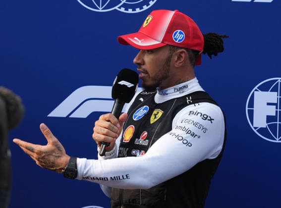 2026 Formula 1 Gulf Air Bahrain Grand Prix, October 3, 2026, Sepang International Circuit, Kuala Lumpur, 2026 Formula 1 Gulf Air Bahrain Grand Prix, 2nd on the grid for Lewis Hamilton (GBR), Scuderia Ferrari, HP, Kuala Lumpur, Sepang International Circuit, Malaysia Copyright: xNordphotox xBraticx