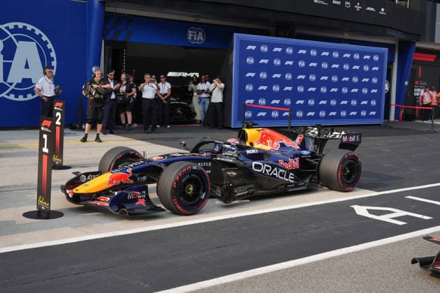 2026 Formula 1 Gulf Air Bahrain Grand Prix, October 3, 2026, Sepang International Circuit, Kuala Lumpur, 2026 Formula 1 Gulf Air Bahrain Grand Prix, Pole position for Max Verstappen (NLD), Oracle Red Bull Racing, Kuala Lumpur, Sepang International Circuit, Malaysia Copyright: xNordphotox xBraticx