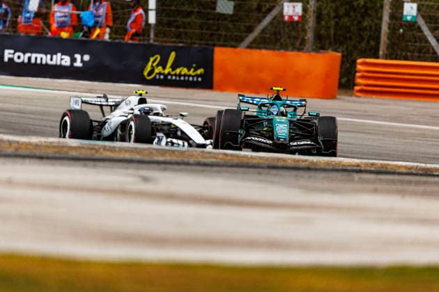 RECORD DATE NOT STATED 3rd October 2026; Sepang IC, Kuala Lumpur, Malaysia; Formula 1, Bahrain Grand Prix, Qualifying Day; Fernando Alonso (14) of Spain and Aston Martin Aramco Formula One Team during Free Practice 3 at the Bahrain Grand Prix StephenxBlackberry