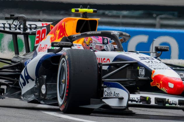3rd October 2026; Sepang IC, Kuala Lumpur, Malaysia; Formula 1, Bahrain Grand Prix, Qualifying Day; Liam Lawson (30) of New Zealand and Oracle Red Bull Racing DavidxAsh