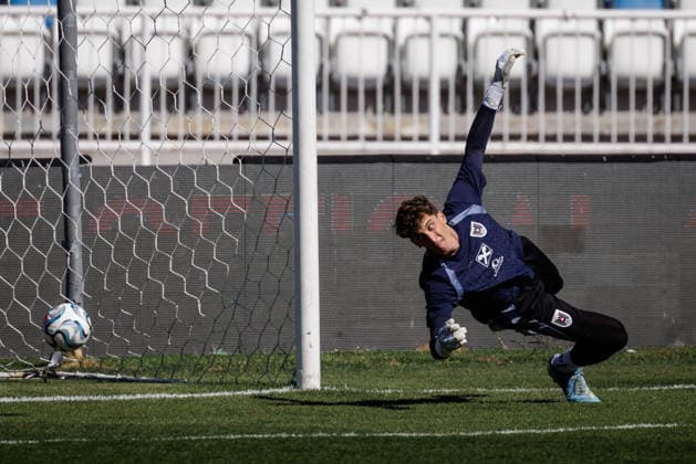 SOCCER - NL, KOS vs AUT PRISTINA,KOSOVO,03.OCT.26 - SOCCER - UEFA Nations League, OEFB international match, Länderspiel, Nationalmannschaft Kosovo vs Austria, preview, training team AUT. Image shows Florian Wiegele (AUT).  GEPAxpictures xArminxRauthner