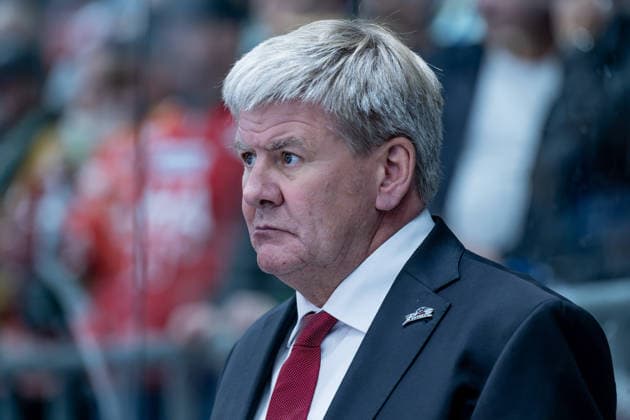 Bill Peters, Head Coach, Augsburg Panthers Profile, GER, Augsburg Panthers vs. Grizzlys Wolfsburg, Ice Hockey, DEL, 2026–2027 Season, Matchday 4, October 2, 2026. Photo: HMB Media, Heike Feiner Copyright: HMBxMedia HeikexFeiner