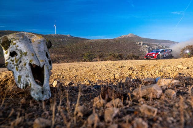FIA WRC, Motorsport Rallye, WM 2026: Rally Italia Sardegna - Day 3 Oliver Solberg (SWE) and Elliott Edmondson (GBR) on a Toyota GR Yaris Rally1 in action during the FIA WRC RALLY ITALIA SARDEGNA in Alghero, Italy on 1-4 October, 2026. Alghero Sardinia Italy  Copyright: xFedericoxManonix originalFilename:manoni-rallyita261003_np65U.jpg