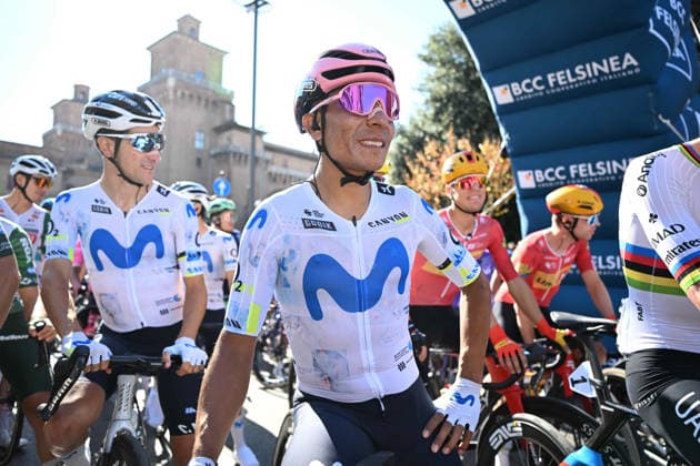 03-10-2026 Giro Dell emilia; 2026, Movistar; Quintana Rojas Nairo, Alexander; Ferrara; 