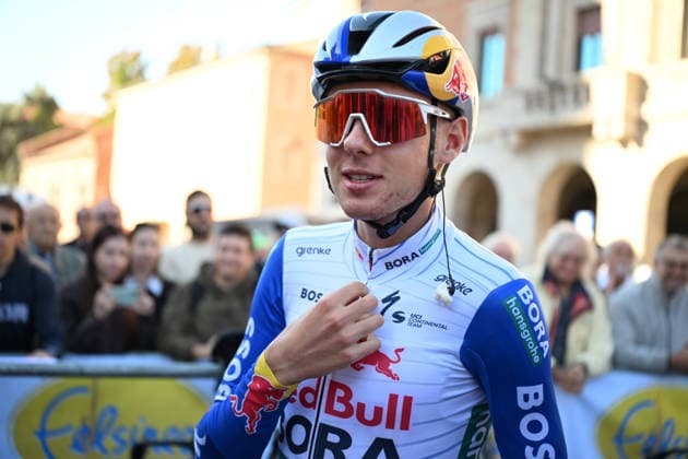 03-10-2026 Giro Dell emilia; 2026, Red Bull - Bora Hansgrohe; Finn, Lorenzo Mark; Ferrara;