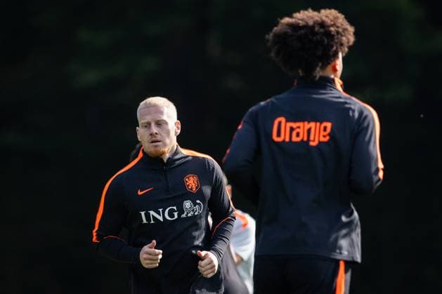 ZEIST - Mexx Meerdink during a training session in preparation for the Nations League match against Serbia. SONNY LENSEN ANP xVIxANPxSportx xxANPxIVx 571374217 originalFilename: 571374217.jpg