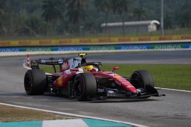 October 3, 2026, Kuala Lumpur, Malaysia: Lewis Hamilton (GBR) (Scuderia Ferrari HP) during qualifying of the Formula 1 Bahrain Grand Prix In Malaysia 2026 at the Sepang International Circuit. F1 2026: (Qualifying) Bahrein Grand Prix In Malaysia, Kuala Lumpur 03 Oct 2026 - ZUMAs197 20261003_aaa_s197_010 Copyright: xLucaxMartinix
