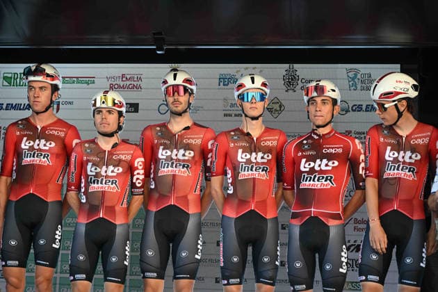 03-10-2026 Giro Dell emilia; 2026, Lotto - Intermarche; Ferrara;