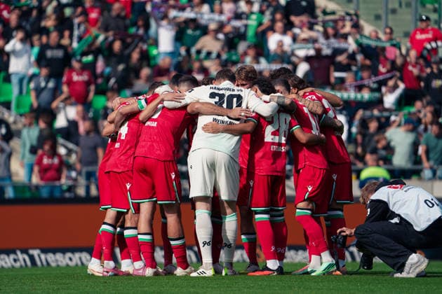 Germany Soccer Friendly Matches 2026–2027, Hannover 96 vs. SC Verl at Heinz von Heiden Arena in Hannover—Team Photo, Wide Shot of Hannover 96 in Hannover Copyright: xAymanxAlahmedx