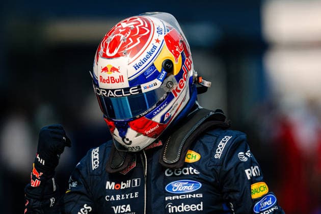 2026 Malaysian GP - Sepang Circuit - Pilots MAX VERSTAPPEN (NED) of Oracle Red Bull Racing Qualifying Parc Ferme on Saturday during the 2026 Formula 1 Gulf Air Bahrain Grand Prix in Malaysia at Sepang International Circuit on October 3, 2026. Photo by Tan Jun Da ABACAPRESS.COM Kuala Lumpur Malaysia Copyright: xJunxDaxTan ABACAx