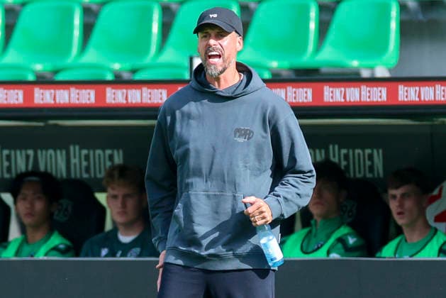 Hannover 96 coach Sandro Wagner looks disappointed during the friendly match between Hannover 96 and SC Verl, Heinz von Heiden Arena on October 3, 2026, in Hannover, Germany. Photo by Marco Steinbrenner, DeFodi Images. Coach Sandro Wagner of Hannover 96 looks dejected during the friendly match between Hannover 96 and SC Verl at Heinz von Heiden Arena on October 3, 2026 in Hannover, Germany. Photo by Marco Steinbrenner, DeFodi Images. Photo by Marco Steinbrenner, DeFodi Images