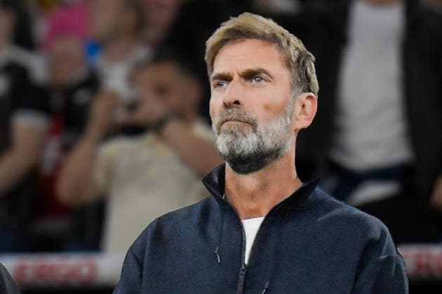 Jürgen Klopp, Germany Coach, Facial Expressions, Strong Facial Expression, Emotion, Thoughtful, October 1, 2026 ¢ Soccer ¢ Nations League ¢ Germany vs. Serbia, Allianz Arena, Munich, Bavaria, Germany Copyright: xpepphotox xHorstxMauelshagenx pep00321, pep_20261001_hm