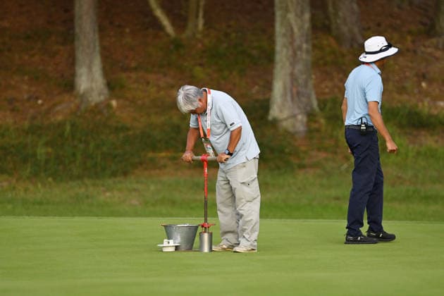 General view, OCTOBER 3, 2026 - Golf : Men s Individual Final Round play off at Kasugai Country Club during the Asian Games Aichi-Nagoya 2026 in Aichi, Japan. aflo_352931268 KenjiroxMatsuox