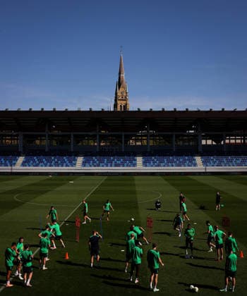Republic of Ireland Squad Training, TSC Arena, BaÄka Topola, Serbia 3 10 2026 A view of Ireland training in TSC Arena, BaÄka Topola A view of Ireland training in TSC Arena 3 10 2026  Copyright: xx RB3_8762