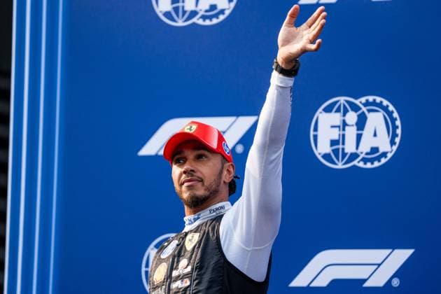 F1 2026: (Qualifying) Bahrein Grand Prix in Malaysia, Kuala Lumpur 03 Oct 2026 Lewis Hamilton (GBR) (Scuderia Ferrari HP) in parc fermé after qualifying of the Formula 1 Bahrain Grand Prix In Malaysia 2026 at the Sepang International Circuit. Kuala Lumpur Malaysia Copyright: xLucaxMartinix xSOPAxImagesx Luca-Martini-1455982