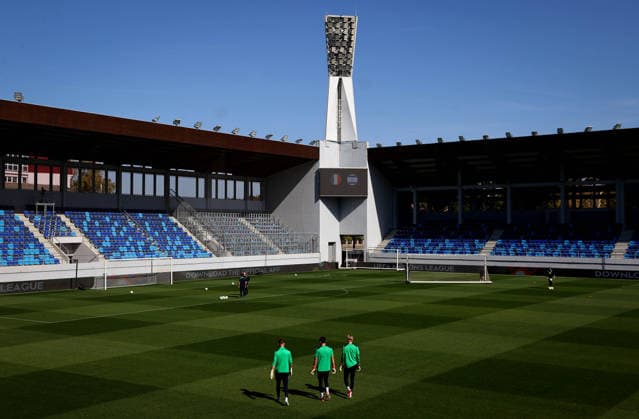 Republic of Ireland Squad Training, TSC Arena, BaÄka Topola, Serbia 3 10 2026 Goalkeepers Josh Keeley, Max O Leary and Caoimhin Kelleher Josh Keeley, Max O Leary and Caoimhin Kelleher 3 10 2026  Copyright: xx RB3_8320