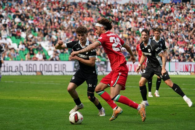 Germany Soccer Exhibition Matches Clubs 2026 2027, Friendly Match Hannover 96 vs. SC Verl at Heinz von Heiden Arena, Hannover; Kolja Oudenne of Hannover 96, 29 Copyright: xAymanxAlahmedx
