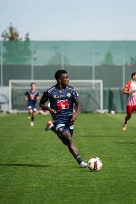 October 3, 2026, xjyhynx, Soccer Friendly, SC Freiburg vs. FC Luzern, from left: Aurelio Oehlers 7, FC Luzern dribbling past Freiburg