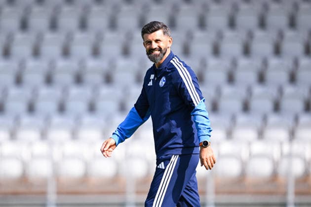 October 3, 2026, Soccer, 2026–2027 Season, Friendly Match, SC Austria Lustenau vs. FC Schalke 04, Coach Miron Muslic, FC Schalke 04 xRHR PHOTO YYx Copyright: KROEGER RHR-FOTOx RHR-FOTO YY