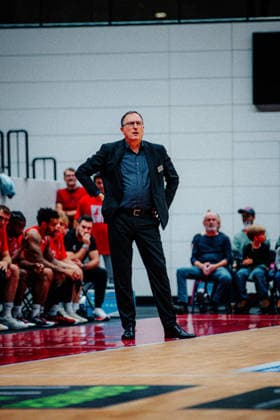 BB 2BL SBB Boerde Baskets Giessen 46ers Branislav Ignjatovic GIESSEN 46ers during the 2026–2027 season in the 2nd Barmer Basketball Bundesliga Pro A on Matchday 2, SBB Baskets and Giessen 46ers at the Wolfgang LakenMacher Hall on October 2, 2026, in Magdeburg, Saxony-Anhalt, Germany Imago
