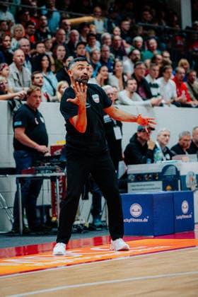 BB 2BL SBB Boerde Baskets vs. Giessen 46ers Achmadschah Zazai SBB Boerde Baskets during the 2026–2027 season in the 2nd Barmer Basketball Bundesliga Pro A on Matchday 2: SBB Baskets vs. Giessen 46ers at the Wolfgang Lakenmacher Hall on October 2, 2026, in Magdeburg, Saxony-Anhalt, Germany Imago