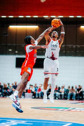 BB 2BL SBB Boerde Baskets vs. Giessen 46ers Marcus Evans SBB Boerde Baskets during the 2026–2027 season in the 2nd Barmer Basketball Bundesliga Pro A on Matchday 2, SBB Baskets vs. Giessen 46ers at the Wolfgang Lakenmacher Halle on October 2, 2026, in Magdeburg, Saxony-Anhalt, Germany Imago
