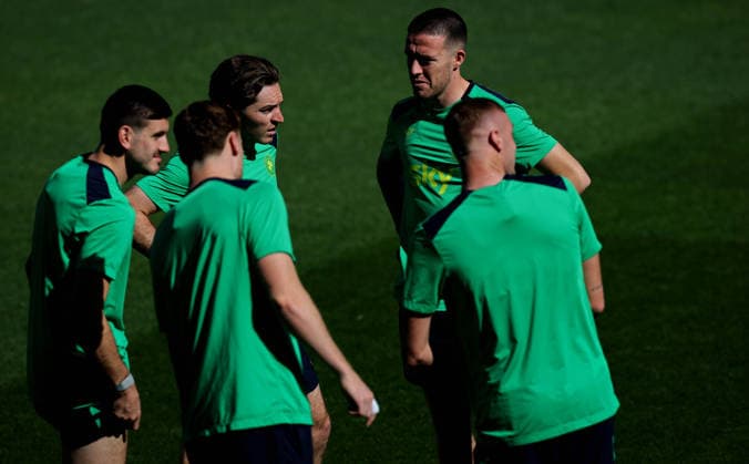 Republic of Ireland Squad Training, TSC Arena, BaÄka Topola, Serbia 3 10 2026 Jack Moylan Jack Moylan 3 10 2026  Copyright: xx RB1_4856