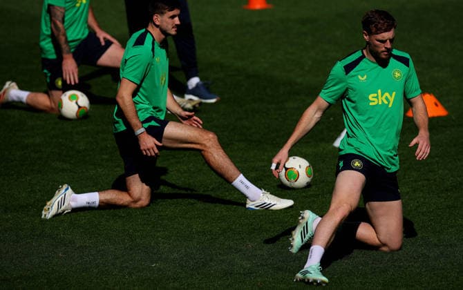 Republic of Ireland Squad Training, TSC Arena, BaÄka Topola, Serbia 3 10 2026 Jake O Brien Jake O Brien 3 10 2026  Copyright: xx RB1_5609