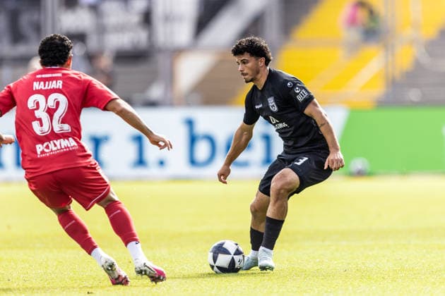 KSV Hessen Kassel vs. SSV Ulm 1846 Soccer, Regionalliga Southwest, Matchday 10, Auestadion Kassel, October 3, 2026, Alexandre Azevedo, SSV Ulm 1846 Soccer, 03 KSV Hessen Kassel vs. SSV Ulm 1846 Soccer, Regionalliga Southwest, Matchday 10, Auestadion Kassel, October 26, 2003 Photo by Lucca Fundel, Kassel Auestadion, Hessen, Germany