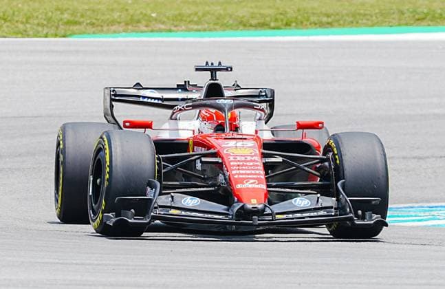 October 3, 2026, Sepang, Selangor, Malaysia: Scuderia Ferrari HP driver Charles Leclerc (16) drives during a free practice session for the Formula 1 Gulf Air Bahrain Grand Prix in Malaysia at the PETRONAS Sepang International Circuit, in Sepang, Selangor, Malaysia Bahrain Grand Prix 2026 In Sepang - ZUMAk197 20261003_zsp_k197_006 Copyright: xRanjithxKumarx