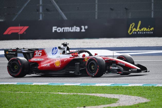 October 2, 2026, Sepang, Selangor, Malaysia: Scuderia Ferrari HP driver Charles Leclerc (16) drives during a free practice session for the Formula 1 Gulf Air Bahrain Grand Prix in Malaysia at the PETRONAS Sepang International Circuit, in Sepang, Selangor, Malaysia Bahrain Grand Prix 2026 In Sepang - ZUMAk197 20261002_zsp_k197_004 Copyright: xRanjithxKumarx
