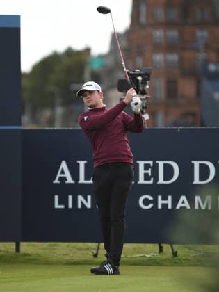 Alfred Dunhill Links Championship Jaden Schaper tees off the 2nd hole during the Alfred Dunhill Links Championship at St Andrews, St Andrews 03 10 2026 UK Newspapers OUT Copyright: xKrisxCargillx FIL-24023-0018
