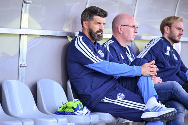 October 3, 2026, Soccer, 2026–2027 Season, Friendly Match, SC Austria Lustenau vs. FC Schalke 04, Coach Miron Muslic, FC Schalke 04 xRHR PHOTO YYx Copyright: KROEGER RHR-FOTOx RHR-FOTO YY