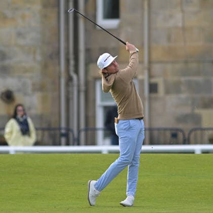 Alfred Dunhill Links Championship Cam Smith plays a shot during the Alfred Dunhill Links Championship at St Andrews, St Andrews 03 10 2026 UK Newspapers OUT Copyright: xKrisxCargillx FIL-24023-0008