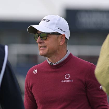 Alfred Dunhill Links Championship Luke Donald looks on during the Alfred Dunhill Links Championship at St Andrews, St Andrews 03 10 2026 UK Newspapers OUT Copyright: xKrisxCargillx FIL-24023-0014