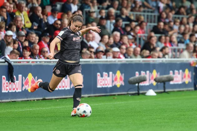 Germany Soccer Google Pixel Women s Bundesliga 2026 2027, Matchday 6: RB Leipzig vs. FSV Mainz 05, RB Leipzig Training Center, Leipzig, Cross by Vital Zina Kats 1, FSV Mainz 05 Women, 30 Copyright: xLucasxWalterx