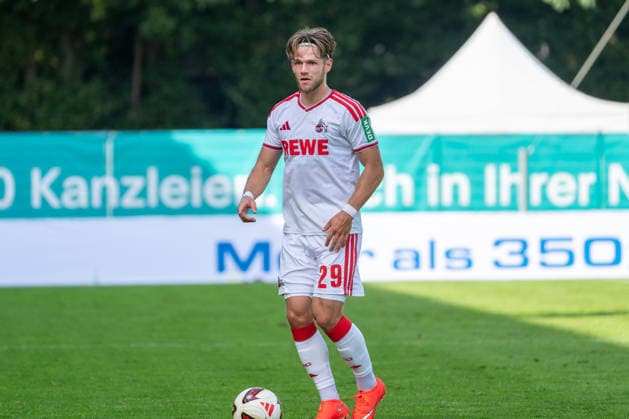 Jan Thielmann, 1 FC Cologne, 29 on the ball: FC Viktoria Cologne vs. FC Hansa Rostock, Soccer, 3rd Division, Matchday 5, 2026–2027 Season, September 11, 2026 DFL DFB regulations prohibit any use of photographs as image sequences and or quasi-video: FC Viktoria Cologne vs. FC Hansa Rostock, soccer, 3. Liga, Matchday 5, 2026–2027 season, September 11, 2026, Cologne Copyright: xEibner-Pressefoto ThomasxHaeslerx EP_THR