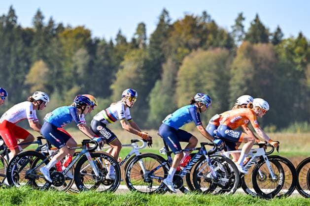 Dutch Demi Vollering is pictured in action during the elite women Road Race race (130 km) at the cycling UEC Road European Championships, in Ljubljana, Slovenia Saturday 3 October 2026. The UEC Road European Championships are taking place from 02 to 07 October in Ljubljana, Slovenia. DAVIDxPINTENS x188613313x