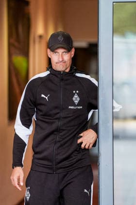 German Soccer: 2. Bundesliga, Bundesliga, Friendly Match, 2026–27 Season, FC St. Pauli vs. Borussia Mönchengladbach, Millerntor Stadium, Hamburg, St. Pauli, Alexander Blessin, Borussia Mönchengladbach, Coach Before the Game, Portrait, Cutout Copyright: xStefanxTrochax