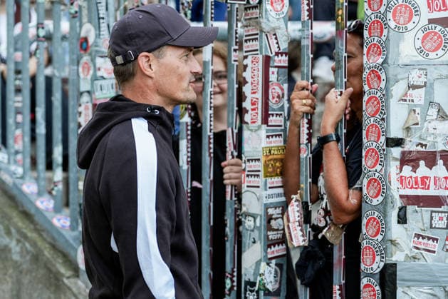 German Soccer: 2. Bundesliga, Bundesliga 1, Friendly Match, 2026–27 Season, FC St. Pauli vs. Borussia Mönchengladbach, Millerntor Stadium, Hamburg, St. Pauli, Alexander Blessin, Borussia Mönchengladbach, Coach Pre-Match, Profile, with FC St. Pauli Fans Copyright: xStefanxTrochax