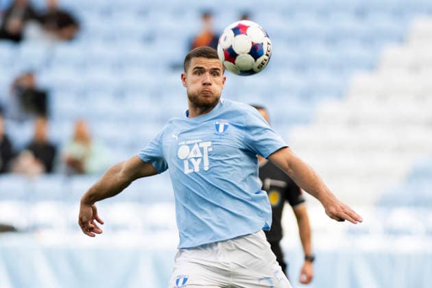 261003 Gabriel Dal Toe Busanello of Malmö FF during the friendly match between Malmö FF and FC Nordsjælland on October 3, 2026 in Malmö. Photo by Avdo Bilkanovic, BILDBYRAN COP 115 AB0391. soccer, football, fotball, training match, friendly match, Malmö FF, FC Nordsjälland, bbeng  Copyright: AVDOxBILKANOVIC BB261003AB047