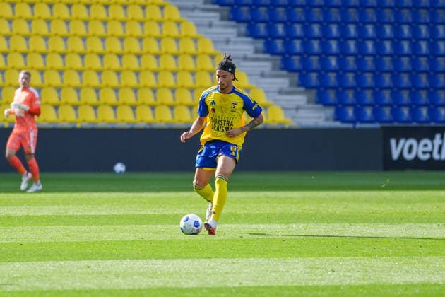 Dutch Soccer, International Friendly, International Break, 3rd Division, Eredivisie, 2026–2027 Season, Kooi Stadium, Leeuwarden, Netherlands, Saturday, October 3, 2026, SC Cambuur Leeuwarden vs. SV Meppen, David Bouah, SC Cambuur Leeuwarden, 2 Copyright: xMichelxWittex
