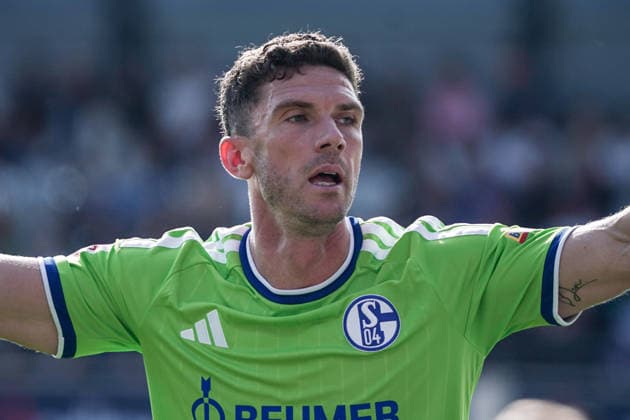 Soccer Austria Friendly Match 2025 2026 03 10 2026 SC Austria Lustenau vs. FC Schalke 04 SUN MINIMEAL Arena Lustenau, Austria Robin Gosens Schalke 04 Copyright: xLUKAxKOLANOVICx