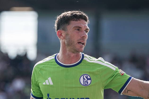 Soccer Austria Friendly Match 2025 2026 03 10 2026 SC Austria Lustenau vs. FC Schalke 04 SUN MINIMEAL Arena Lustenau, Austria Robin Gosens Schalke 04 Copyright: xLUKAxKOLANOVICx