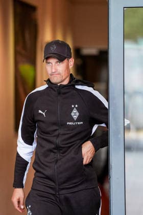 German Soccer: 2. Bundesliga, Bundesliga, Friendly Match, 2026–27 Season, FC St. Pauli vs. Borussia Mönchengladbach, Millerntor Stadium, Hamburg, St. Pauli, Alexander Blessin, Borussia Mönchengladbach, Coach Before the Game, Portrait, Cutout Copyright: xStefanxTrochax