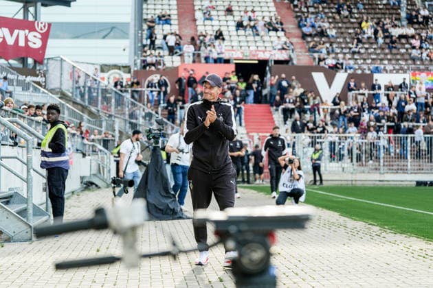 German Soccer: 2. Bundesliga, Bundesliga, Friendly Match, 2026–27 Season, FC St. Pauli vs. Borussia Mönchengladbach, Millerntor Stadium, Hamburg, St. Pauli, Alexander Blessin, Borussia Mönchengladbach, Coach Before the Game, Portrait, Cutout Copyright: xStefanxTrochax