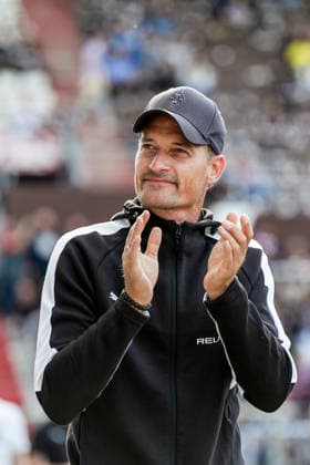 German Soccer: 2. Bundesliga, Bundesliga, Friendly Match, 2026–27 Season, FC St. Pauli vs. Borussia Mönchengladbach, Millerntor Stadium, Hamburg, St. Pauli, Alexander Blessin, Borussia Mönchengladbach, Coach Before the Game, Portrait, Cutout Copyright: xStefanxTrochax
