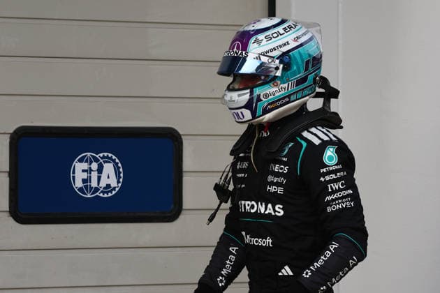 F1 Bahrain Grand Prix 2026 Practice 3 And Qualifying Andrea Kimi Antonelli of Mercedes after the qualifying ahead of the Formula 1 Bahrain Grand Prix at Sepang International Circuit in Sepang, Malaysia on October 3, 2026. Sepang Malaysia Copyright: xJakubxPorzyckix originalFilename:porzycki-f1bahrai261003_np3Pl