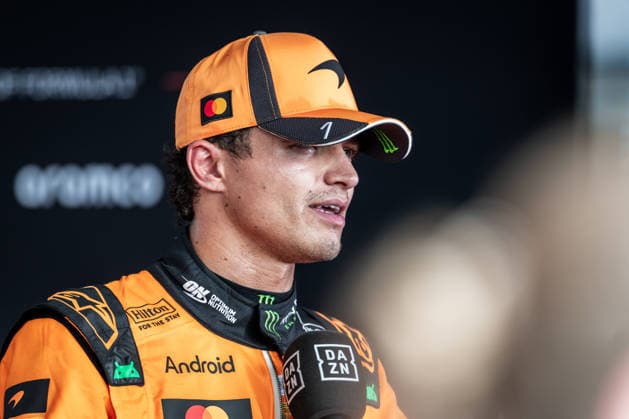 2026 Formula One Bahrain Grand Prix Sepang Circuit, Kuala Lumpur, Malaysia. 3.October.2026; Lando Norris of Great Britain and McLaren Mastercard F1 Team during Formula One Bahrain Grand Prix Kuala Lumpur Sepang Circuit Malaysia Copyright: xJayxHiranox