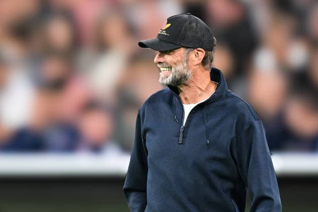 Jürgen Klopp, Germany Coach, Facial Expressions, Strong Facial Expression, Emotion, October 1, 2026 ¢ Soccer ¢ Nations League ¢ Germany vs. Serbia, Allianz Arena, Munich, Bavaria, Germany Copyright: xpepphotox xHorstxMauelshagenx pep00321, pep_20261001_hm